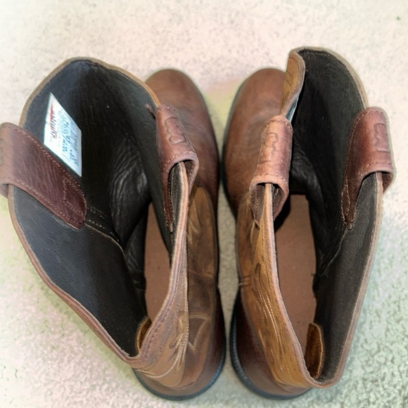 Red Wing Pecos Boots 2201 Pull On Cowboy Work Boot Steel Toe Brown Men's Sz 13 D - Picture 8 of 12